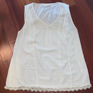 ModCloth Cream Blouse
